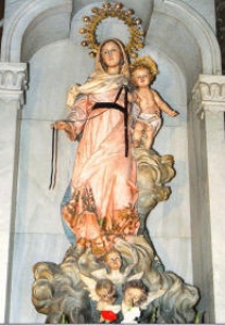 Srtatua della Madonna della Cintura