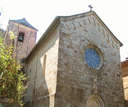 Frontespizio della chiesa di S. Nicol a Camogli