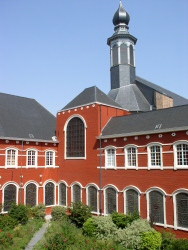 Il chiostro del convento di Gand