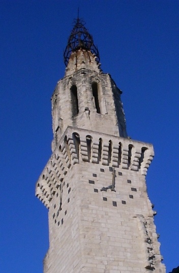 Il campanile del convento e chiesa di S. Agostino ad Avignone