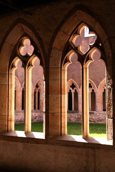 Il chiostro del convento agostiniano a Gotha