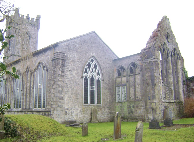 Resti del monastero e della chiesa a Kilkenny