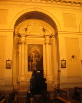 Altare laterale a cornu evangelii 