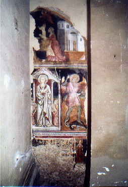 San Michele arcangelo e la Vergine in maest