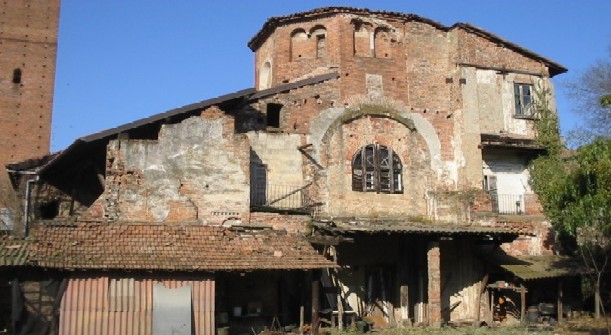 I resti del complesso monastico di S. Mustiola a Pavia