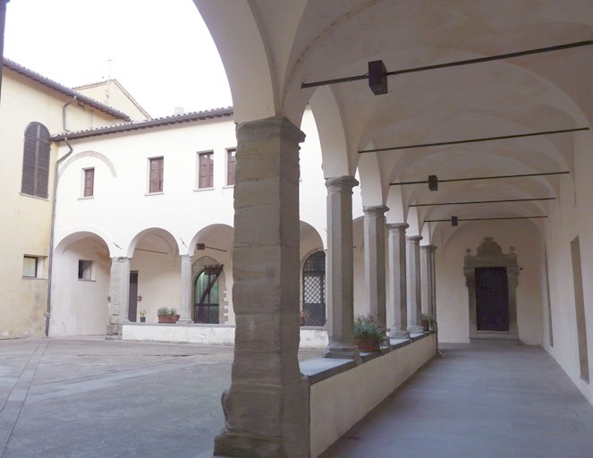 Chiostro del convento di S. Agostino a Cantiano