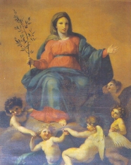 La cappella della Vergine della Pace: Lucatelli, Madonna dell'Ulivo