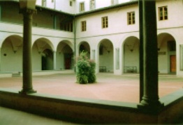 Il chiostro del convento di Empoli