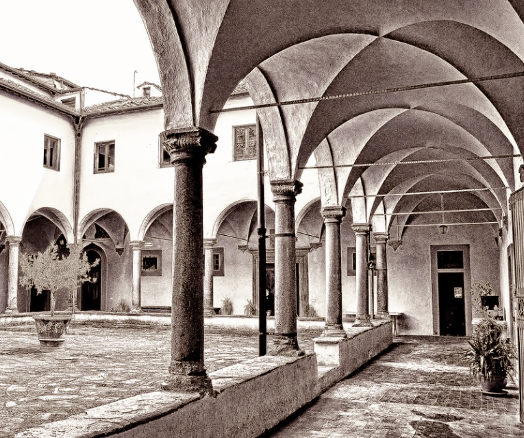 Chiostro del convento agostiniano di Scarperia