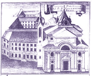 Immagine del convento agostiniano di Ratisbona