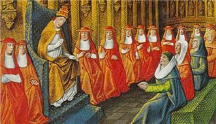 Innocenzo IV alla corte di Lione