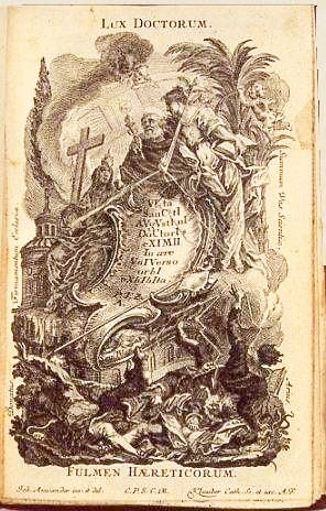 Agostino e la sua regola: affresco da Orvieto del XIV secolo