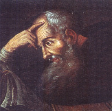 Immagine di Agostino in un dipinto a Modugno