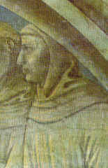 Immagine di Giuliano da Salemi da un affresco della Biblioteca agostiniana di Brescia