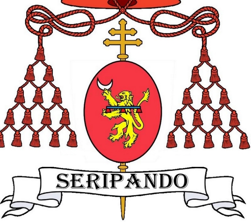 Ricostruzione dello stemma della nobile famiglia napoletana dei Seripando o Seriprando