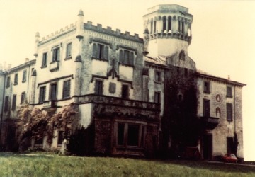Il palazzo Pirovano-Visconti dopo gli ampliamenti ottocenteschi