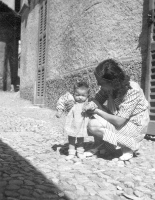 1950: i primi passisulla strada a risciul a Cassago