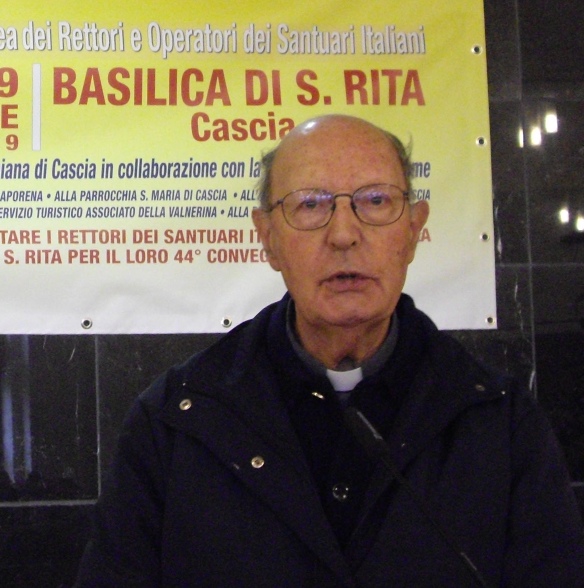 Padre Prosper Grech al Convegno di Cascia nel 2009
