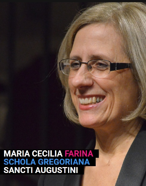 Maria Cecilia Farina in concerto con la Schola Gregoriana