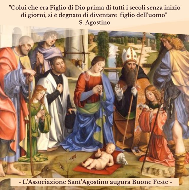 Sant'Agostino con la Sacra Famiglia di Francesco Francia
