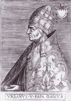 Immagine di papa Urbano V